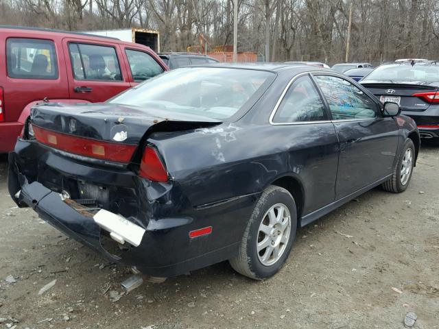 1HGCG32082A013424 - 2002 HONDA ACCORD SE BLACK photo 4