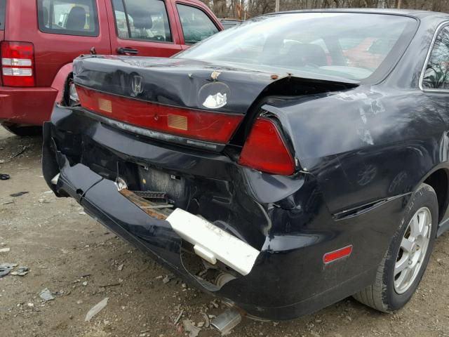 1HGCG32082A013424 - 2002 HONDA ACCORD SE BLACK photo 9