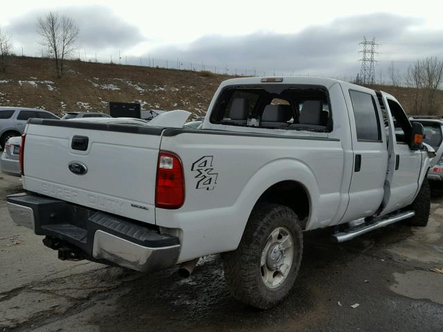 1FT7W2B6XFEB45049 - 2015 FORD F250 SUPER WHITE photo 4