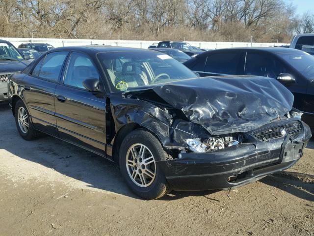 2G4WB55K931243824 - 2003 BUICK REGAL LS BLACK photo 1