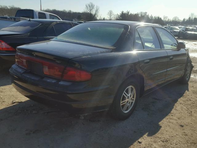 2G4WB55K931243824 - 2003 BUICK REGAL LS BLACK photo 4