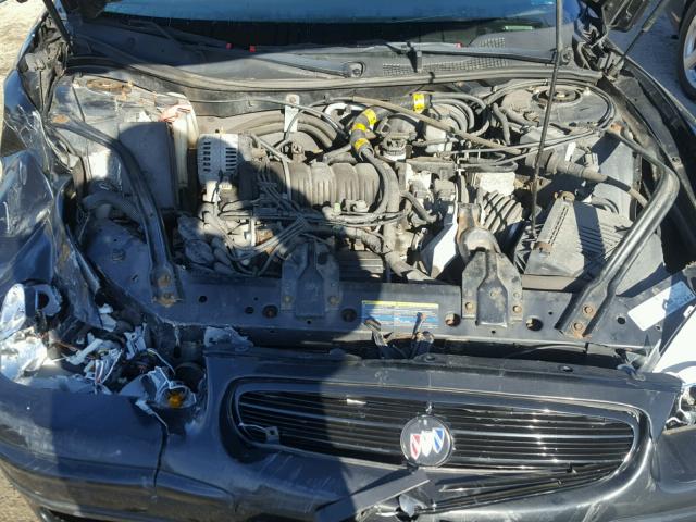 2G4WB55K931243824 - 2003 BUICK REGAL LS BLACK photo 7