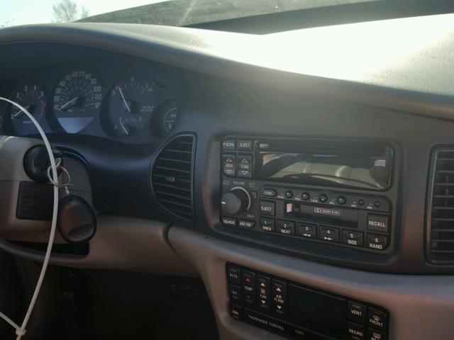 2G4WB55K931243824 - 2003 BUICK REGAL LS BLACK photo 9