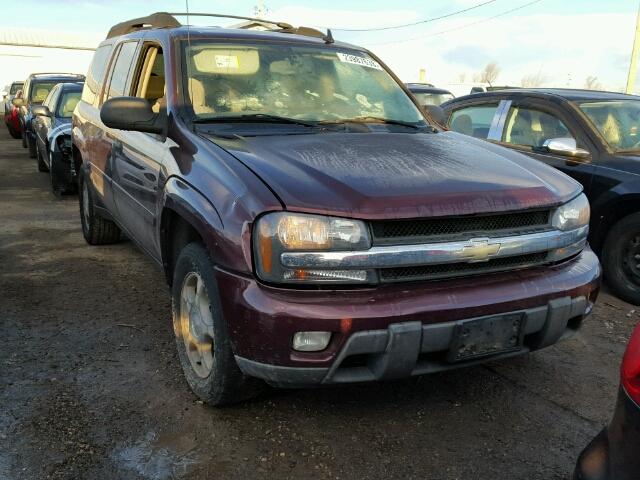 1GNES16SX66127141 - 2006 CHEVROLET TRAILBLAZE MAROON photo 1