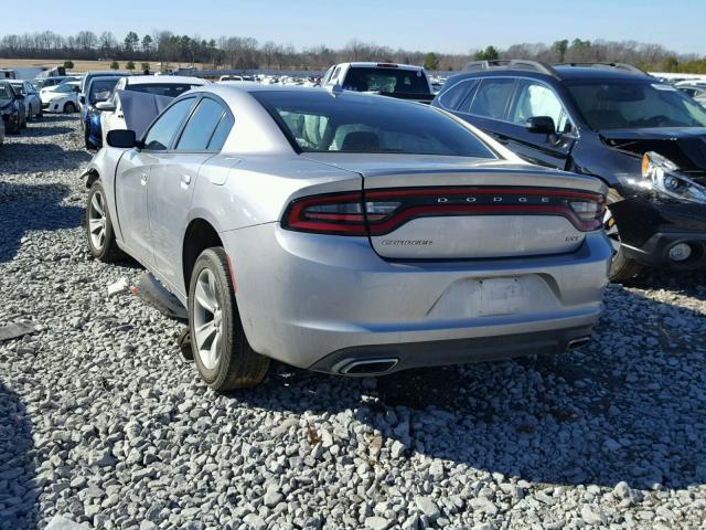 2C3CDXHG3GH234929 - 2016 DODGE CHARGER SX CHARCOAL photo 3