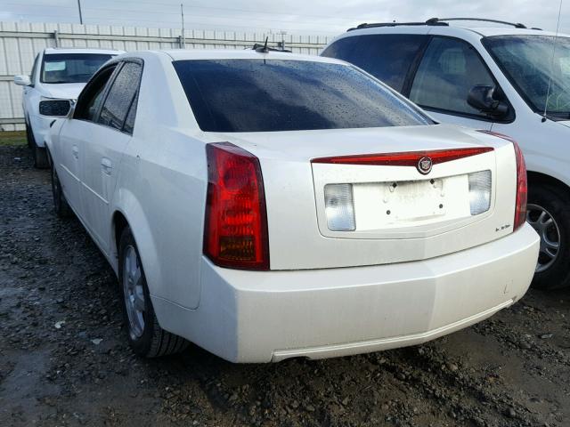 1G6DP577560148184 - 2006 CADILLAC CTS HI FEA WHITE photo 3