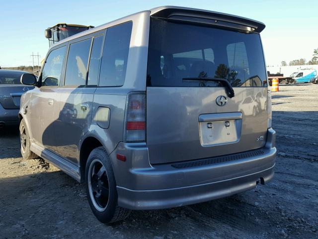 JTLKT324X54019712 - 2005 TOYOTA SCION XB 银色 照片 3