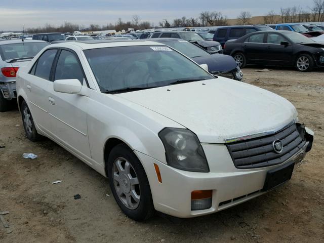 1G6DM57N730166253 - 2003 CADILLAC CTS WHITE photo 1