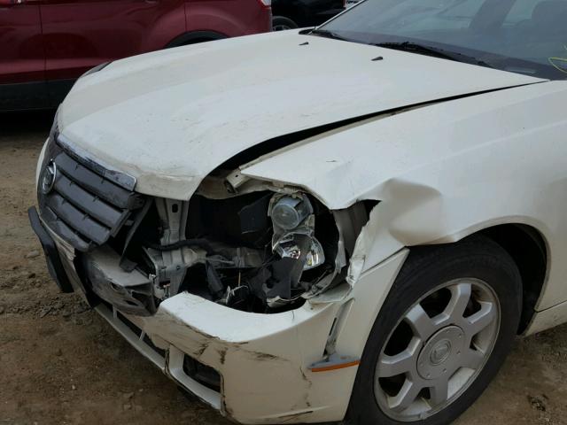 1G6DM57N730166253 - 2003 CADILLAC CTS WHITE photo 9