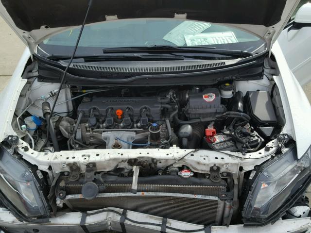 19XFB2F85EE273737 - 2014 HONDA CIVIC EX WHITE photo 7