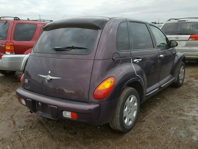 3C4FY58BX5T568319 - 2005 CHRYSLER PT CRUISER PURPLE photo 4