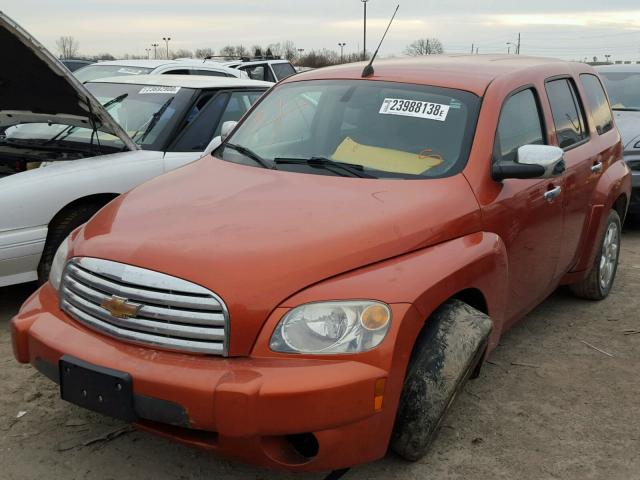 3GNDA23D57S595110 - 2007 CHEVROLET HHR LT ORANGE photo 2