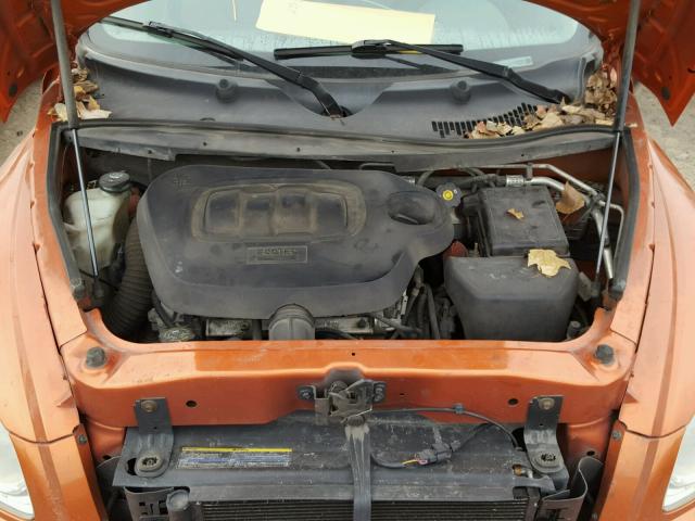 3GNDA23D57S595110 - 2007 CHEVROLET HHR LT ORANGE photo 7