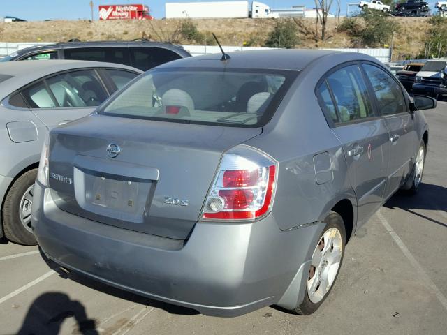 3N1AB61E07L701584 - 2007 NISSAN SENTRA 2.0 GRAY photo 4