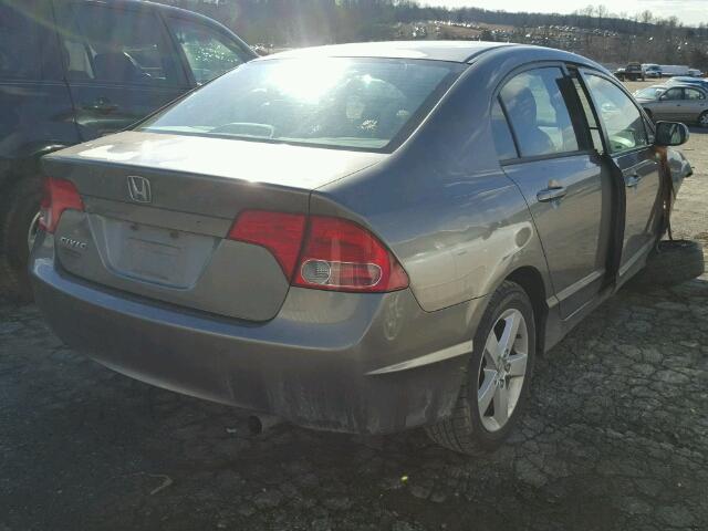 2HGFA16826H524492 - 2006 HONDA CIVIC EX ყავისფერი ფოტო 4