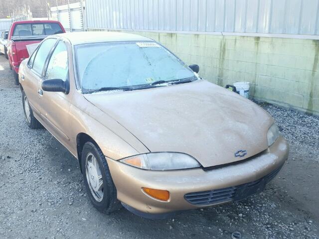 1G1JF5247W7231888 - 1998 CHEVROLET CAVALIER L TAN photo 1