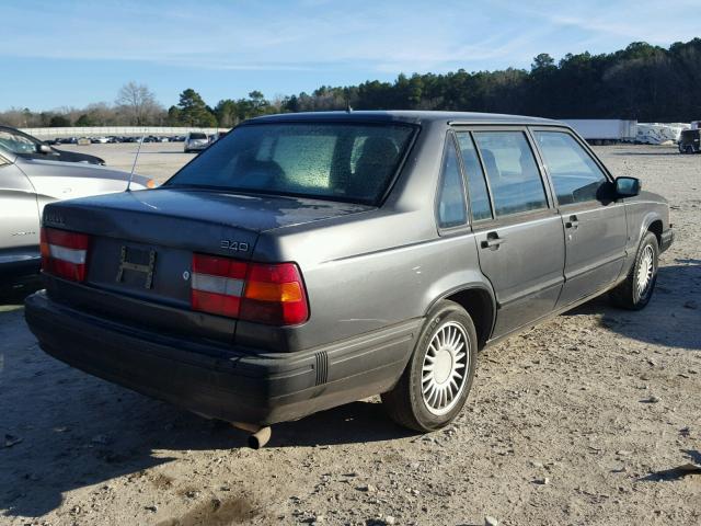 YV1JS8315R1176514 - 1994 VOLVO 940 GRAY photo 4