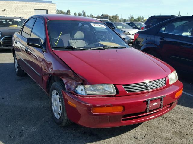 JM1BB1411T0304017 - 1996 MAZDA PROTEGE DX RED photo 1