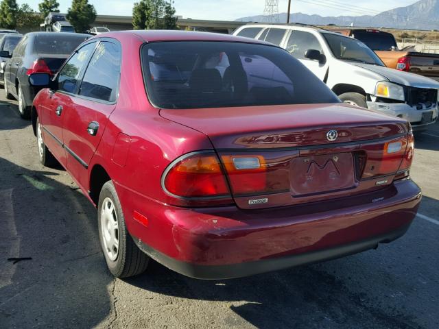 JM1BB1411T0304017 - 1996 MAZDA PROTEGE DX RED photo 3