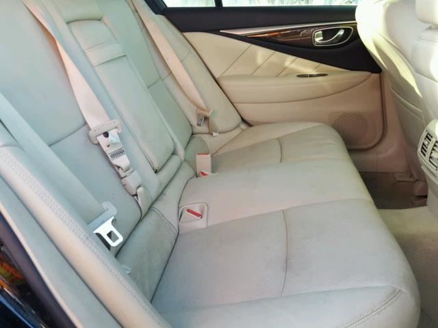 JN1BV7AP0EM690690 - 2014 INFINITI Q50 BASE BLACK photo 6