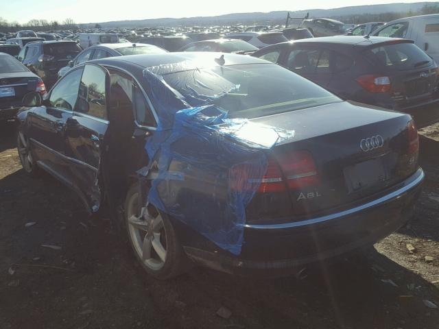 WAUMV94E99N007622 - 2009 AUDI A8 L QUATT BLUE photo 3