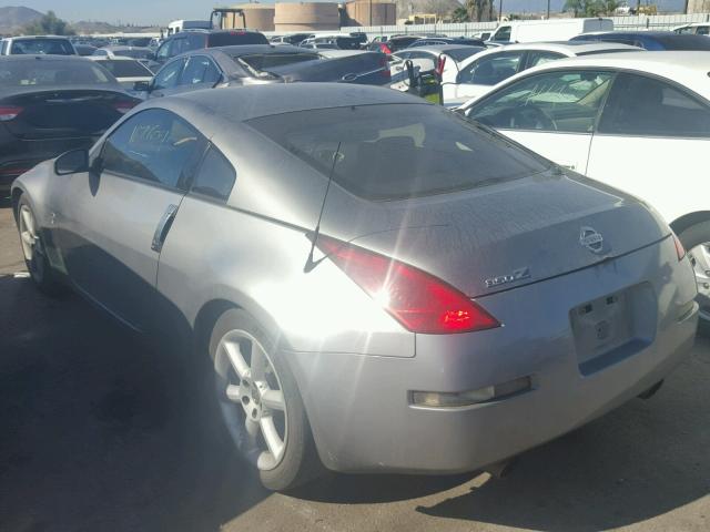 JN1AZ34E93T017855 - 2003 NISSAN 350Z COUPE GRAY photo 3