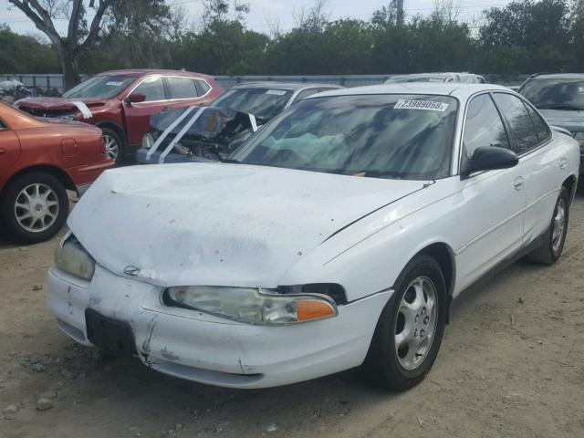 1G3WH52H3YF111749 - 2000 OLDSMOBILE INTRIGUE G WHITE photo 2