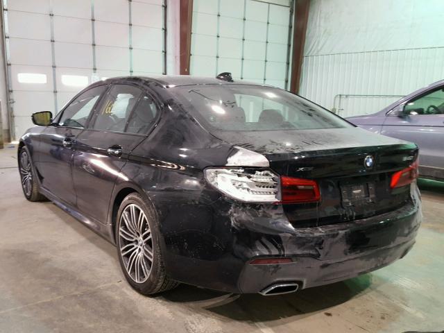 WBAJE7C53JWC54502 - 2018 BMW 540 XI BLACK photo 3