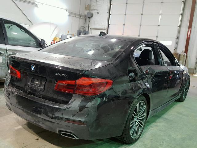 WBAJE7C53JWC54502 - 2018 BMW 540 XI BLACK photo 4