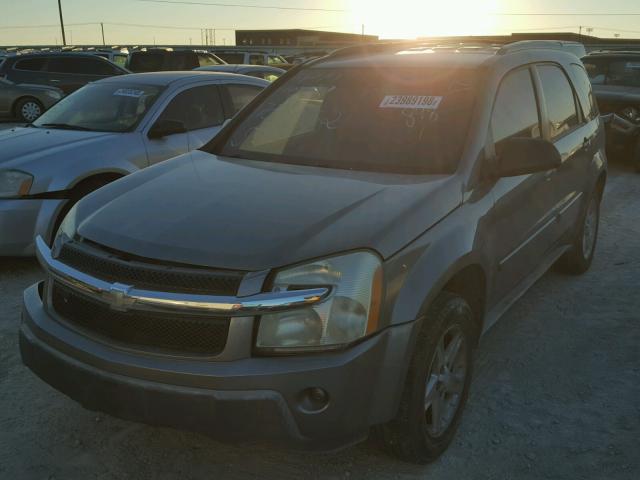 2CNDL73F356093138 - 2005 CHEVROLET EQUINOX LT GRAY photo 2