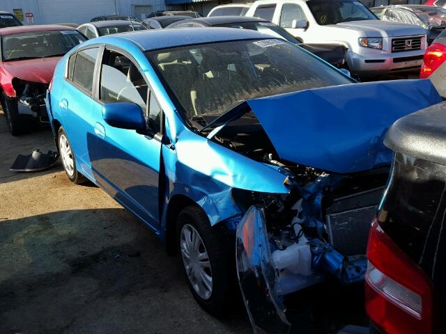 JHMZE2H57AS016141 - 2010 HONDA INSIGHT LX BLUE photo 1