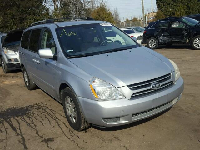 KNDMB233966065531 - 2006 KIA SEDONA EX SILVER photo 1