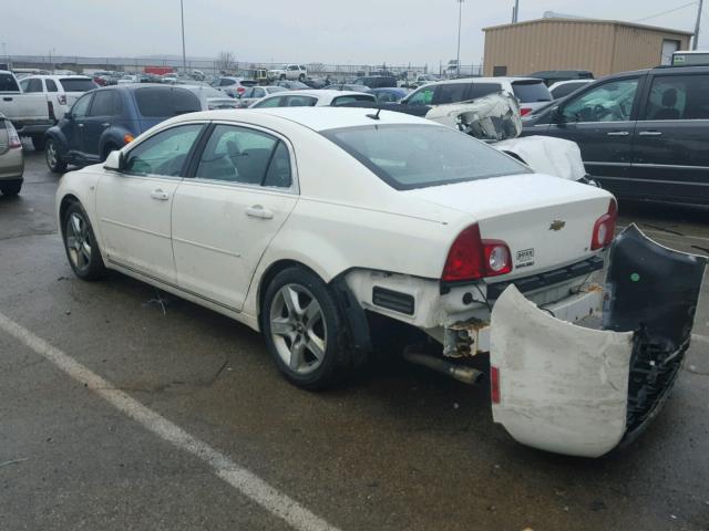 1G1ZH57B884199817 - 2008 CHEVROLET MALIBU 1LT 白色 照片 3