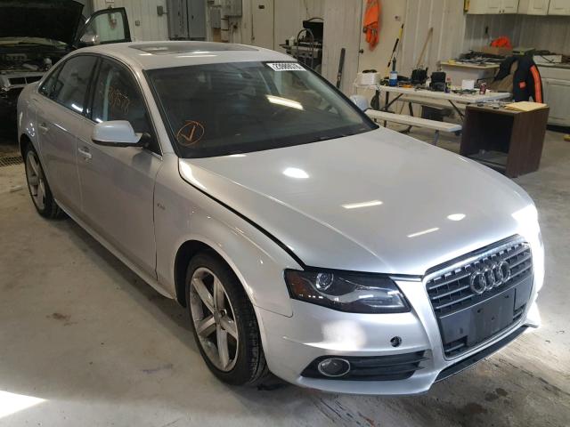 WAUFFAFL3CA033988 - 2012 AUDI A4 PREMIUM SILVER photo 1