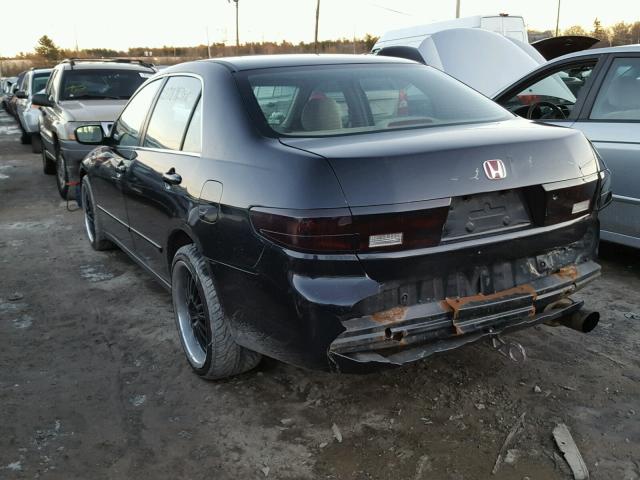 1HGCM55415A075416 - 2005 HONDA ACCORD LX BLACK photo 3