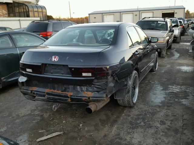 1HGCM55415A075416 - 2005 HONDA ACCORD LX BLACK photo 4