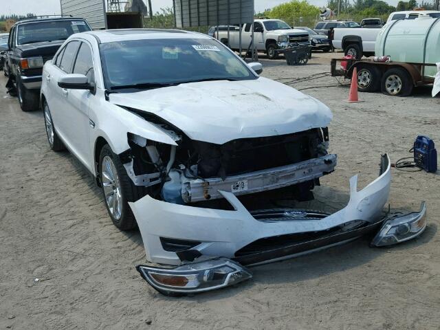 1FAHP2EW8BG131216 - 2011 FORD TAURUS SEL WHITE photo 1