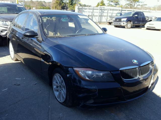 WBAVA37537NE25019 - 2007 BMW 328 I BLACK photo 1