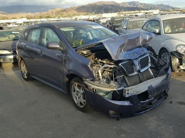 5Y2SM67019Z424222 - 2009 PONTIAC VIBE BLUE photo 1