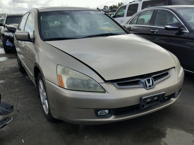 1HGCM66844A066215 - 2004 HONDA ACCORD EX GOLD photo 1