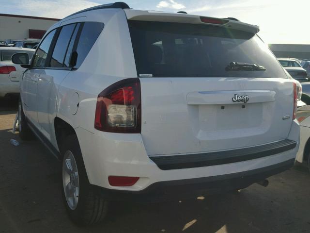 1C4NJCEA4GD773840 - 2016 JEEP COMPASS LA WHITE photo 3