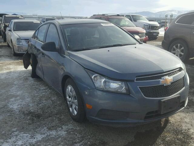 1G1PC5SH3C7367890 - 2012 CHEVROLET CRUZE LS BLUE photo 1