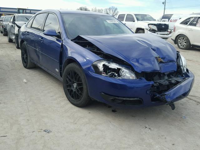 2G1WD58C979350892 - 2007 CHEVROLET IMPALA SUP BLUE photo 1