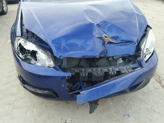 2G1WD58C979350892 - 2007 CHEVROLET IMPALA SUP BLUE photo 9