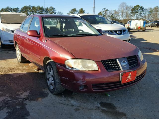 3N1CB51D85L470148 - 2005 NISSAN SENTRA 1.8 MAROON photo 1