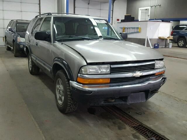 1GNDT13WXX2109053 - 1999 CHEVROLET BLAZER SILVER photo 1