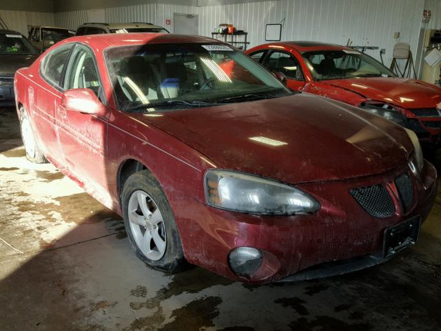 2G2WP522441191700 - 2004 PONTIAC GRAND PRIX MAROON photo 1