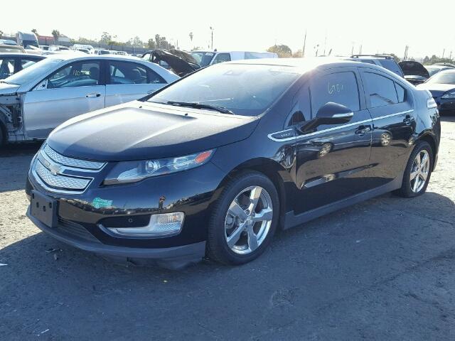 1G1RH6E44EU165489 - 2014 CHEVROLET VOLT BLACK photo 2