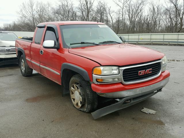 2GTEK19TX11278445 - 2001 GMC NEW SIERRA RED photo 1