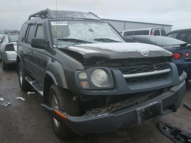 5N1ED28Y93C652825 - 2003 NISSAN XTERRA XE GREEN photo 1